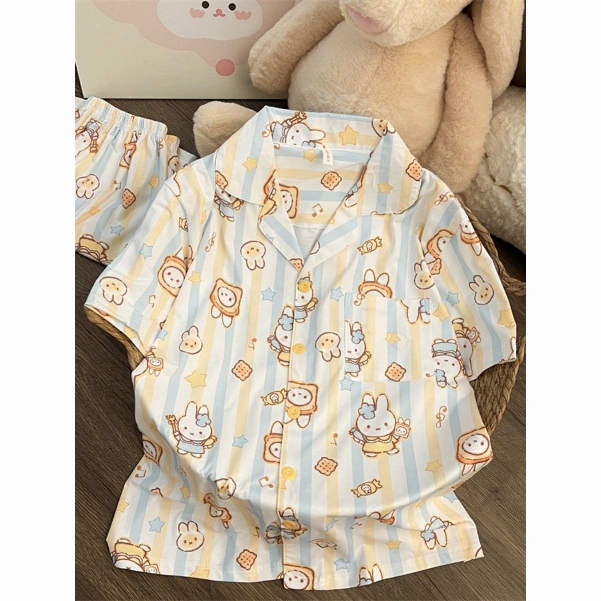 Summer Away Clothing - Ensemble de pyjama à manches courtes
