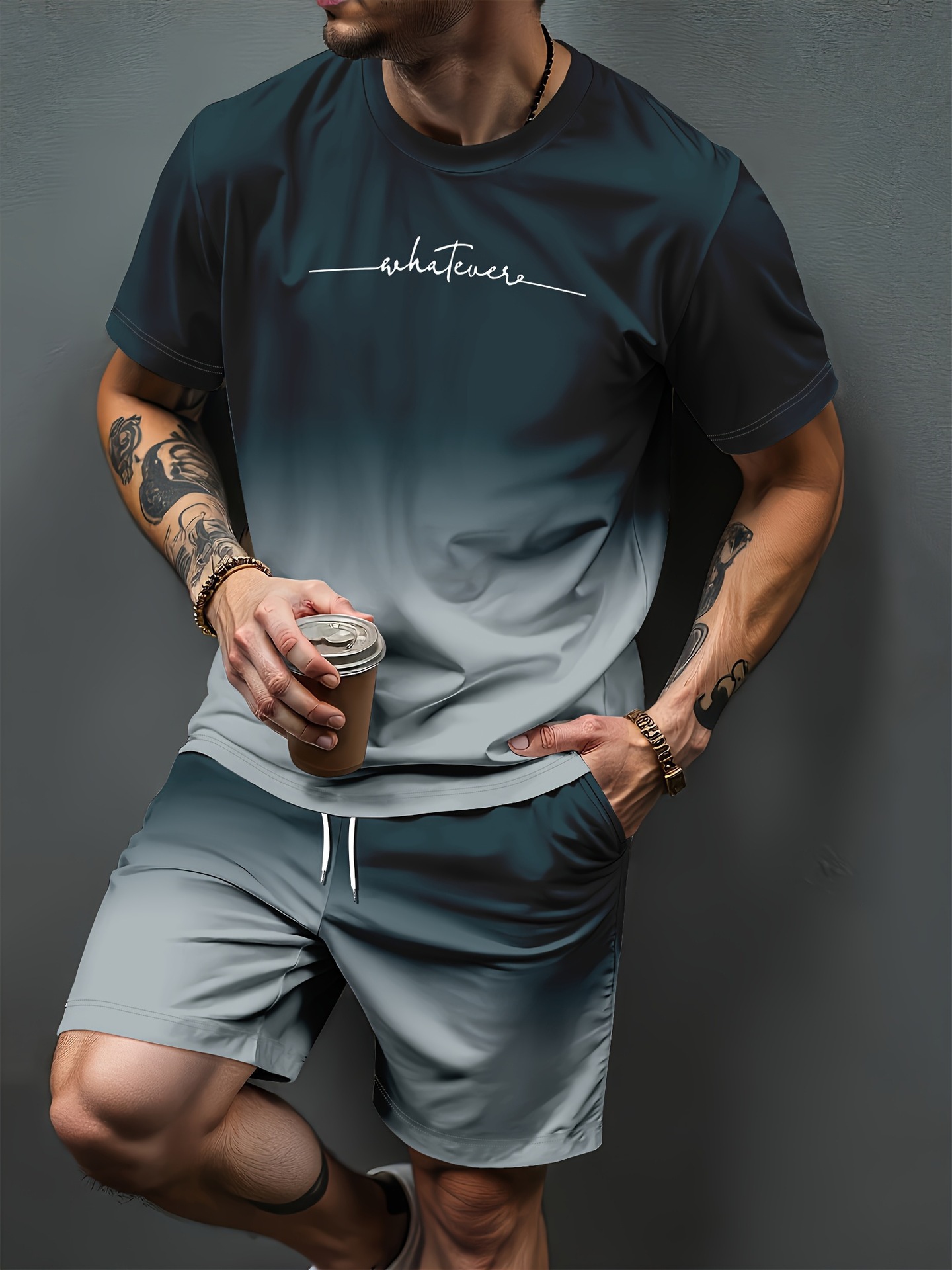 Summer Clothing Modest - Ensemble de survêtements décontractés pour hommes