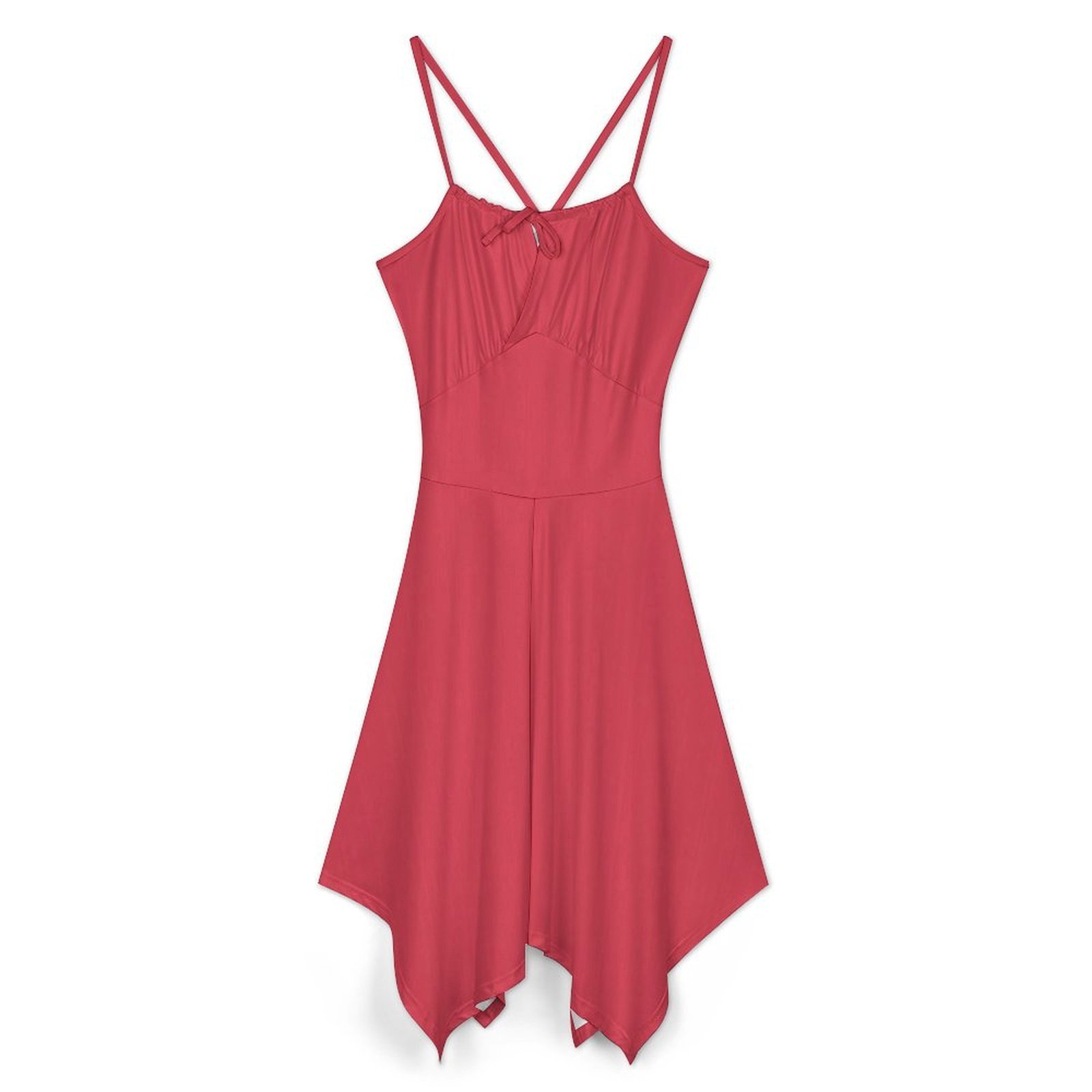 Summer Clothing Colors - Robe smockée florale paprika pour femmes