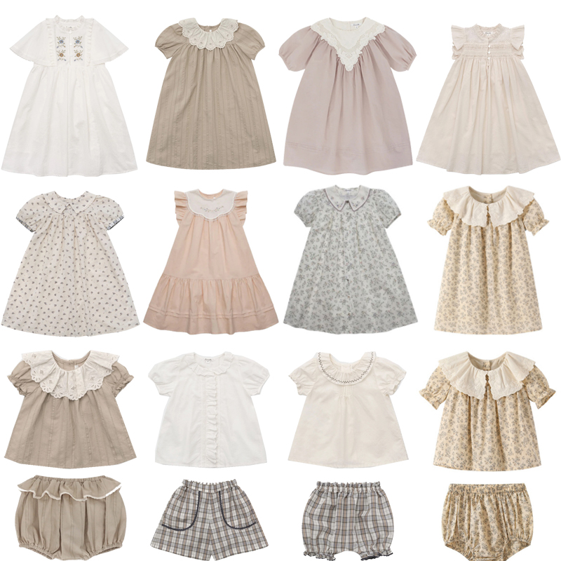 Summer Line Clothing Brand - Lou Brand-Robe d'été pour filles, tenue