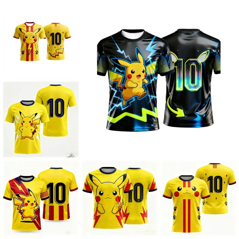 Summer 2026 Kids Clothing - Été 2026 Pokémon Pikachu 