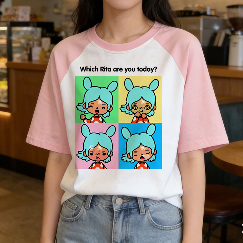 Summer Clothing Teens - Chemise Toca Boca pour adolescents, mode