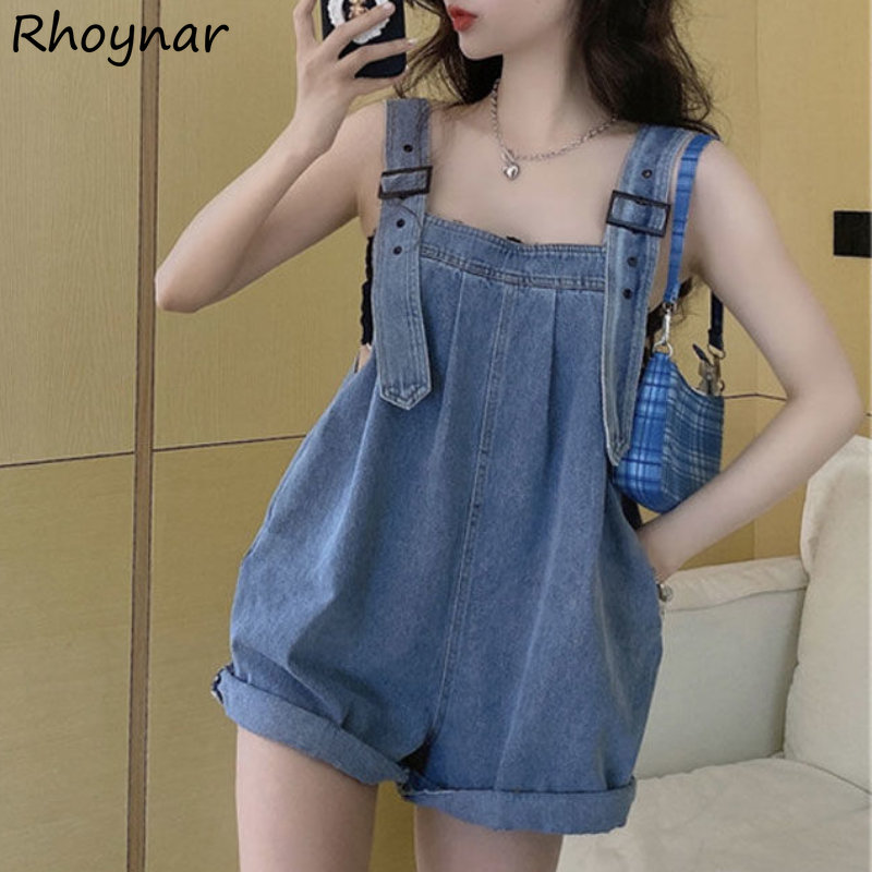Summer Clothing Teens - S-5XL barboteuses femmes vêtements d'été Baggy