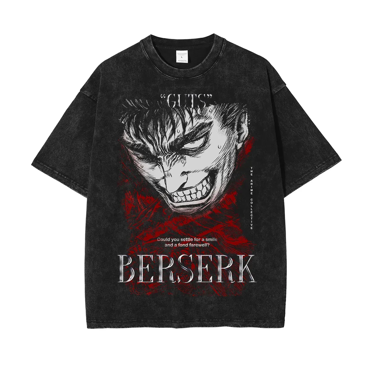 Summer Away Clothing - Berserk Animation dérivés Guts impression rétro