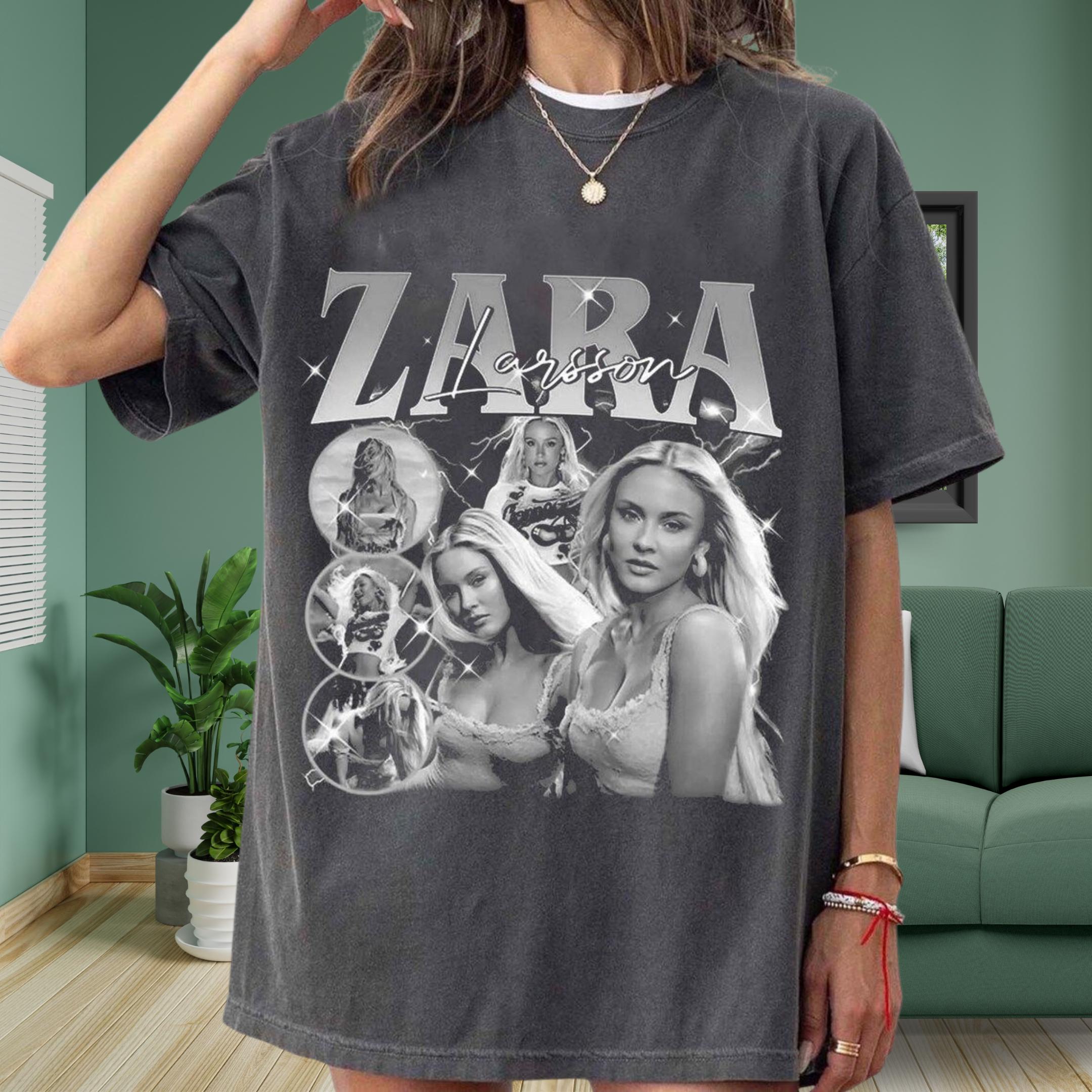 Zara Summer Clothing For Women - T-shirt inspiré de Zara Larsson, T-shirt