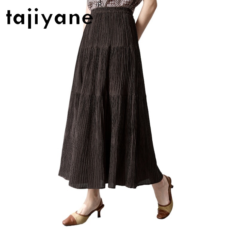 Summer Line Clothing Brand - TAJIYANE Jupes pour femmes en soie