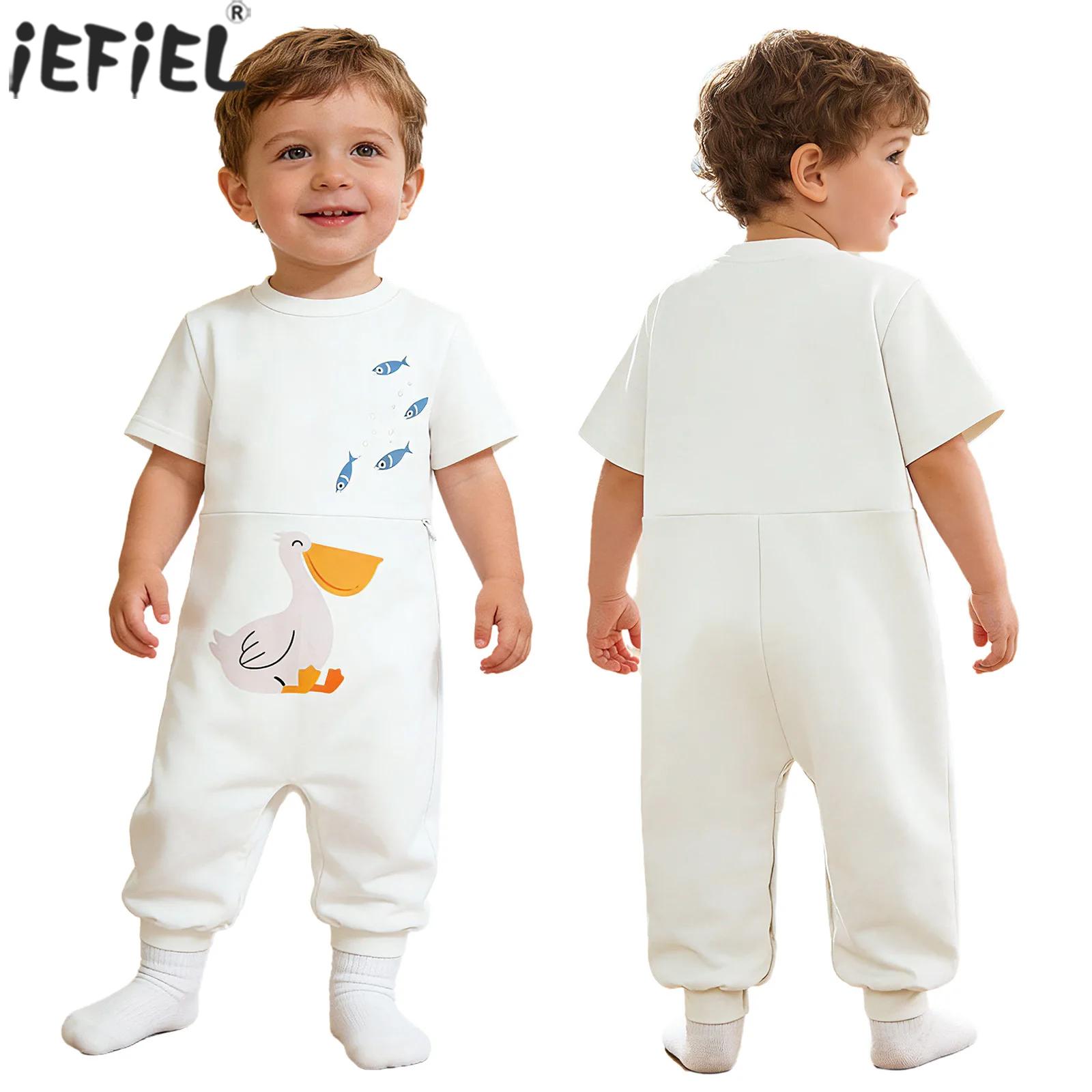 Summer Clothing For Baby Boy - Combinaison adaptative à manches courtes avec