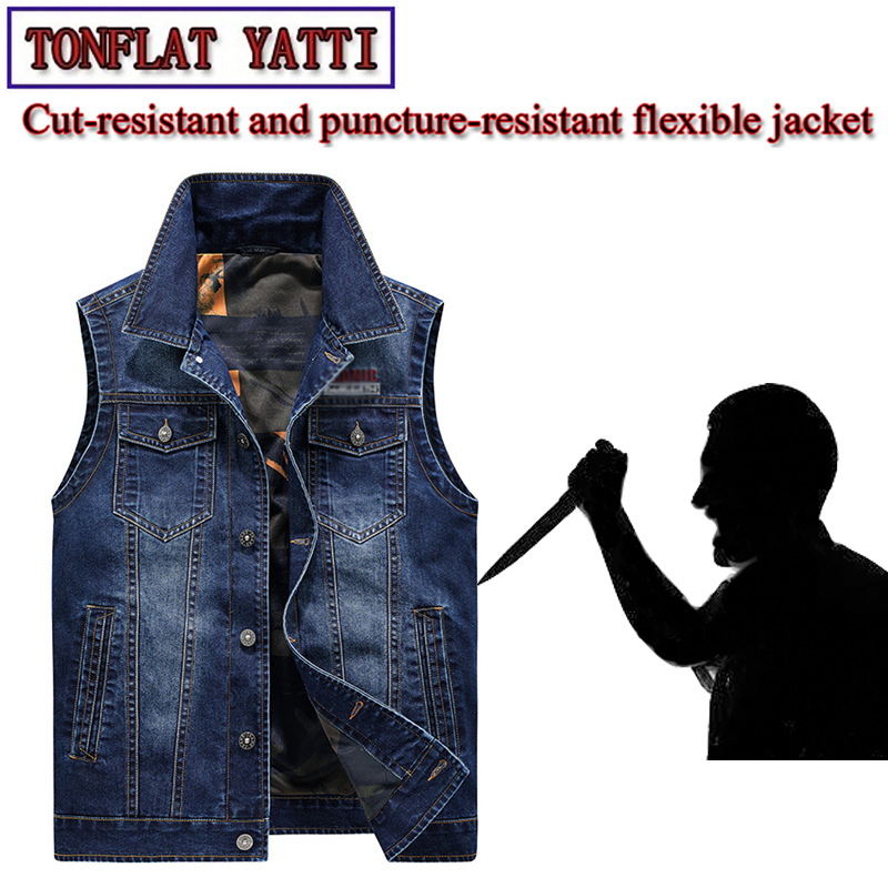 Summer Clothing Hacks - Nouvelle veste en jean anti-coupure pour