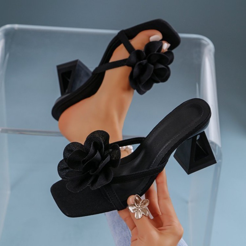 Summer Clothing Modest - Sandales à talons hauts pour femmes