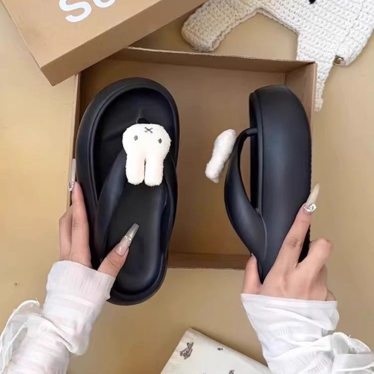 Tongs Kawaii Miffy en EVA – Ad - Summer Away Clothing avis et prix