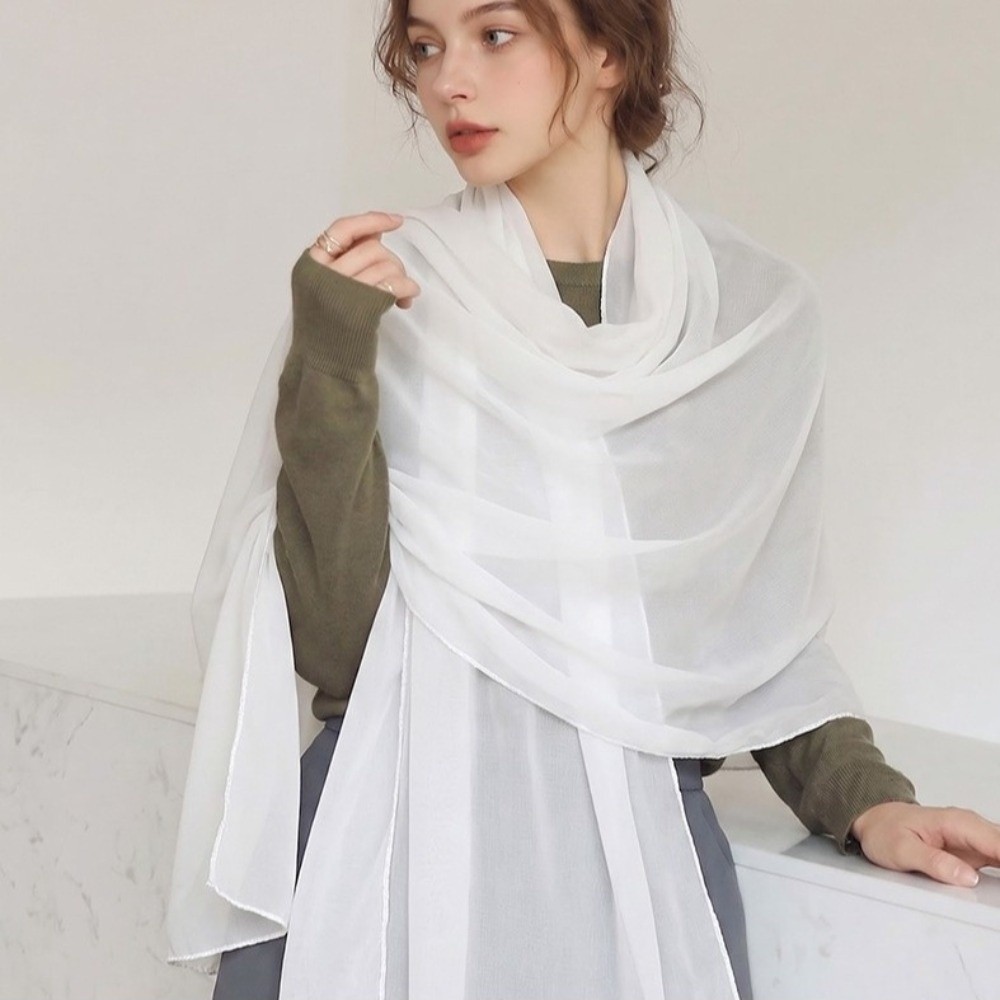Châle fin en mousseline de cou - Sarong Pareo Wrap avis et prix