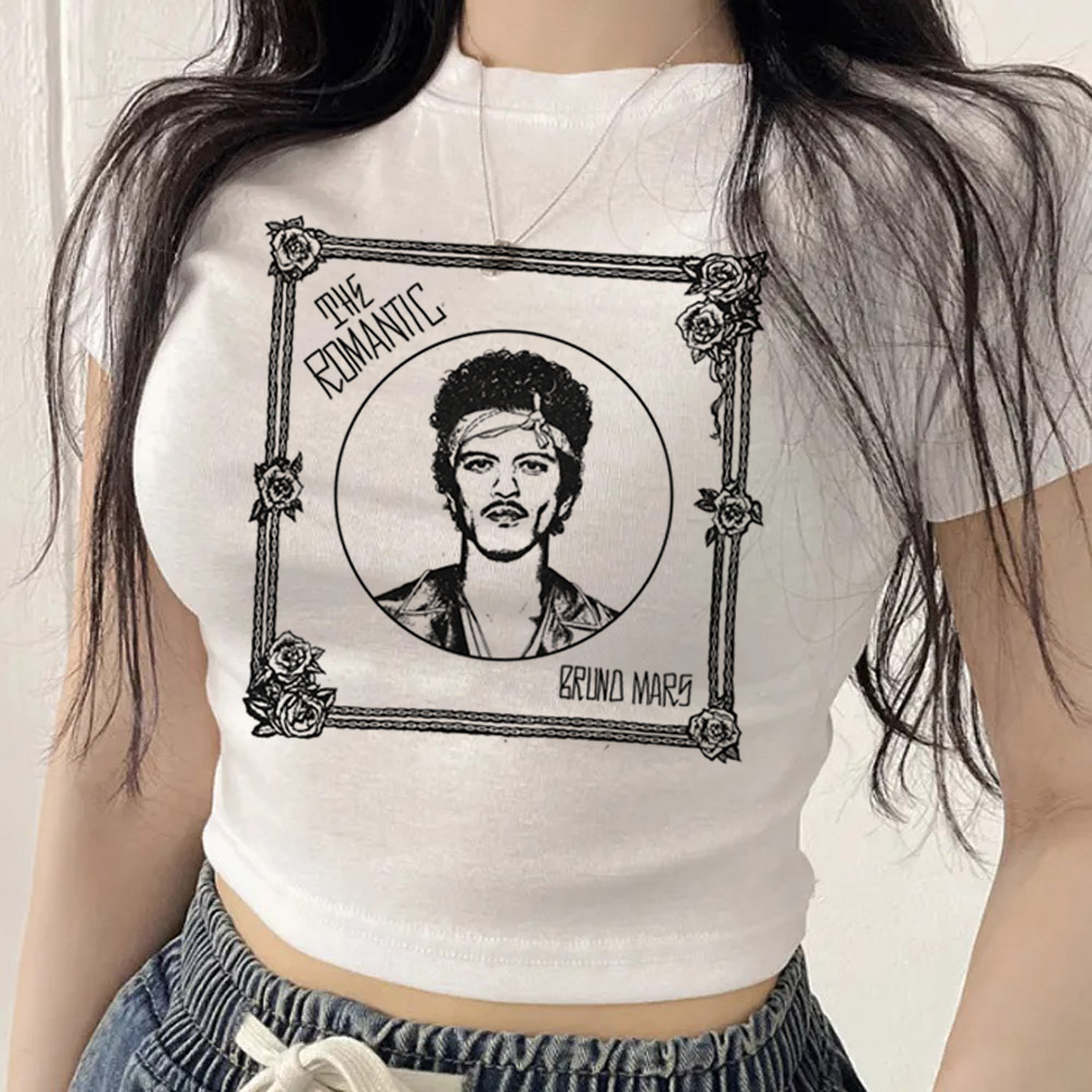 Bruno Mars crop top teen anime - Summer Clothing Teens avis et prix