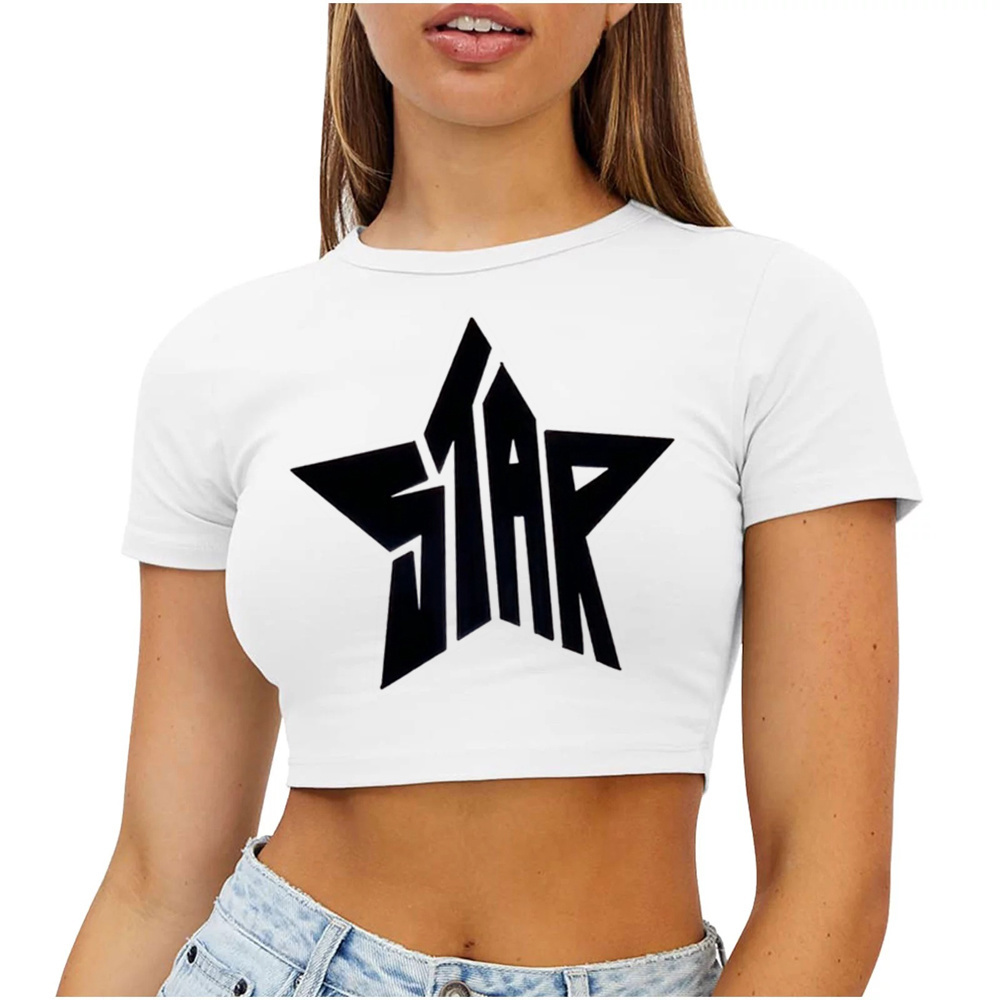 Crop tops Y2k des années 2000, - Summer Clothing Teens avis et prix