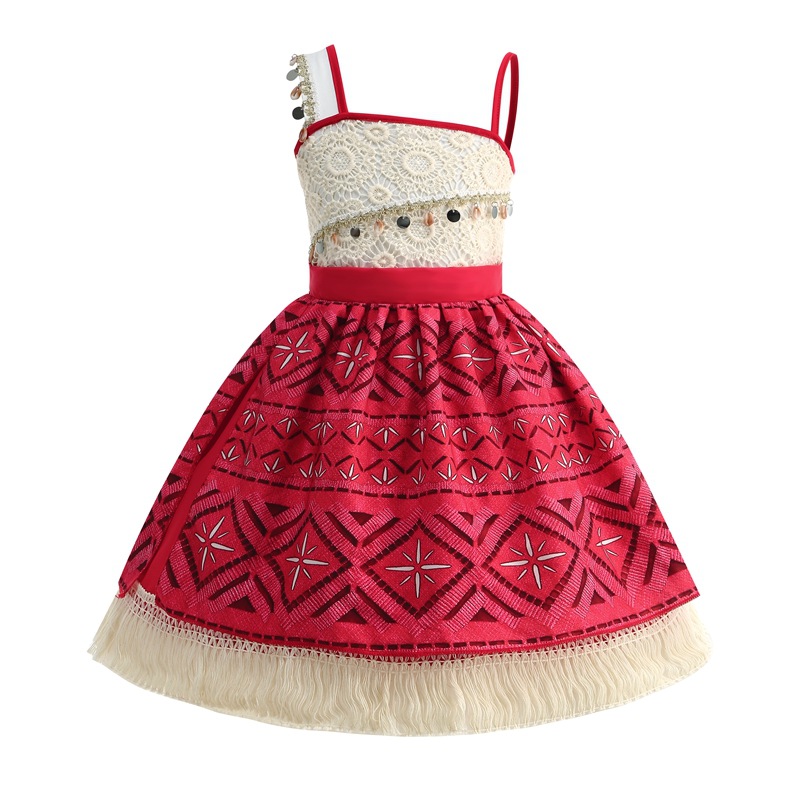 Robe de princesse Vaiana pour  - Summer 2026 Kids Clothing avis et prix