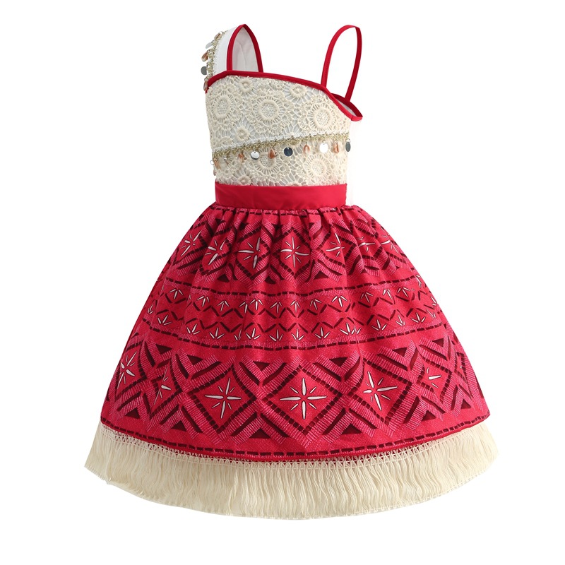 Robe de princesse Vaiana pour  - Summer 2026 Kids Clothing avis et prix