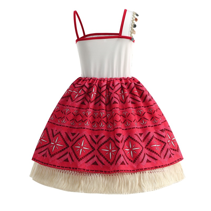 Robe de princesse Vaiana pour  - Summer 2026 Kids Clothing avis et prix