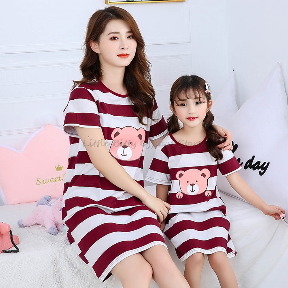 Été maman fille robe de nuit f - Summer Clothing Teens avis et prix