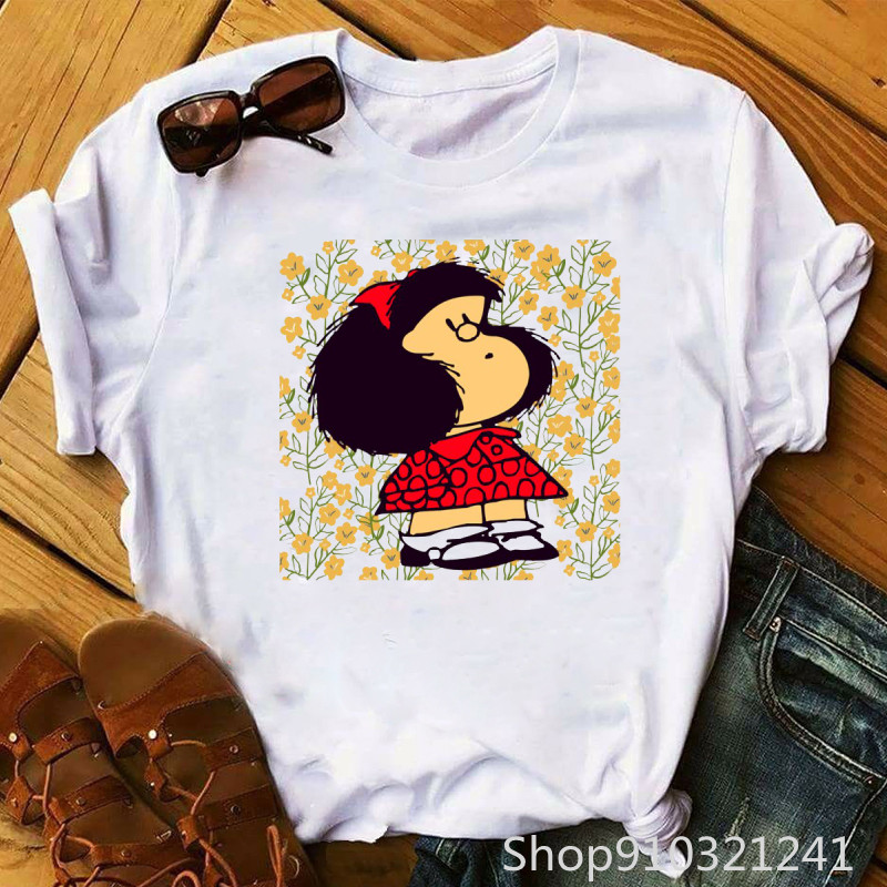 Rock Roll Mafalda t-shirt drôl - Summer Clothing Teens avis et prix
