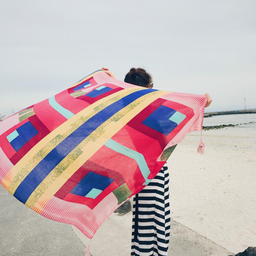 Parbones de plage en coton ser - Sarong Pareo Wrap avis et prix