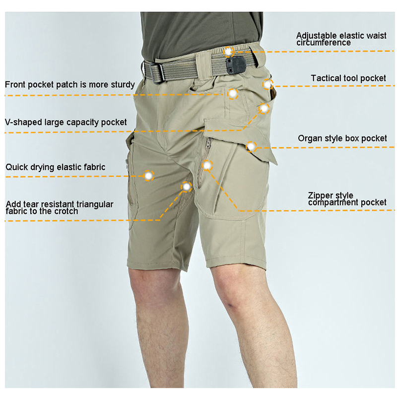 Shorts tactiques cargo pour ho - Summer Clothing Work avis et prix