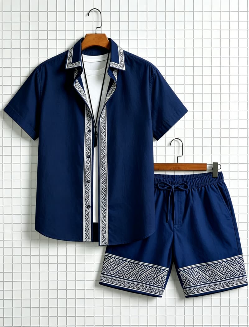 Ensemble chemise et short pour - Summer Clothing Line avis et prix