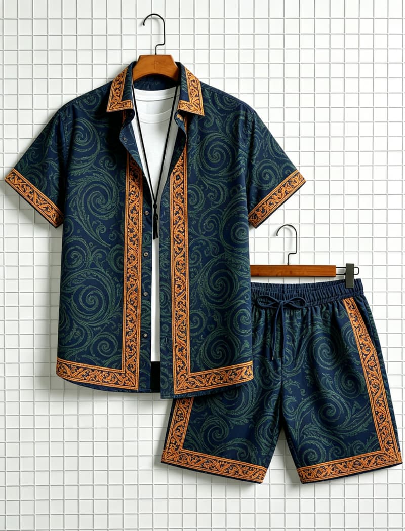 Ensemble chemise et short pour - Summer Clothing Line avis et prix