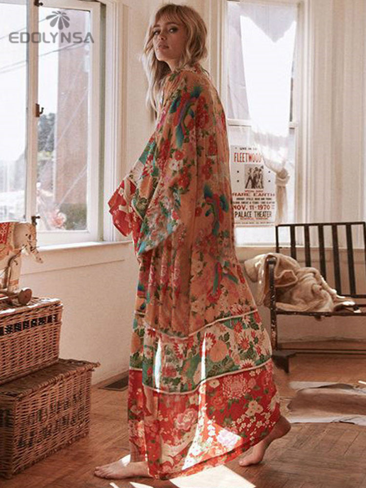 2025 bohème imprimé fleuri ava - Sarong Pareo Wrap avis et prix