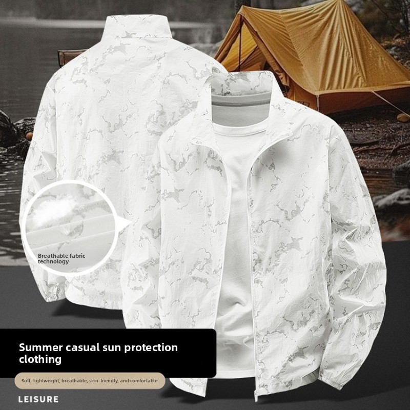 Veste de sport à col montant p - Summer Uv Clothing avis et prix