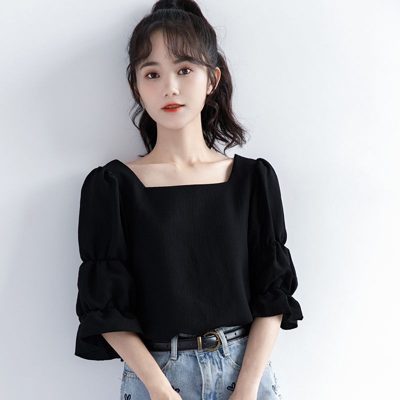 Nouvelle Blouse Coréenne Pliss - Summer Youth Clothing avis et prix