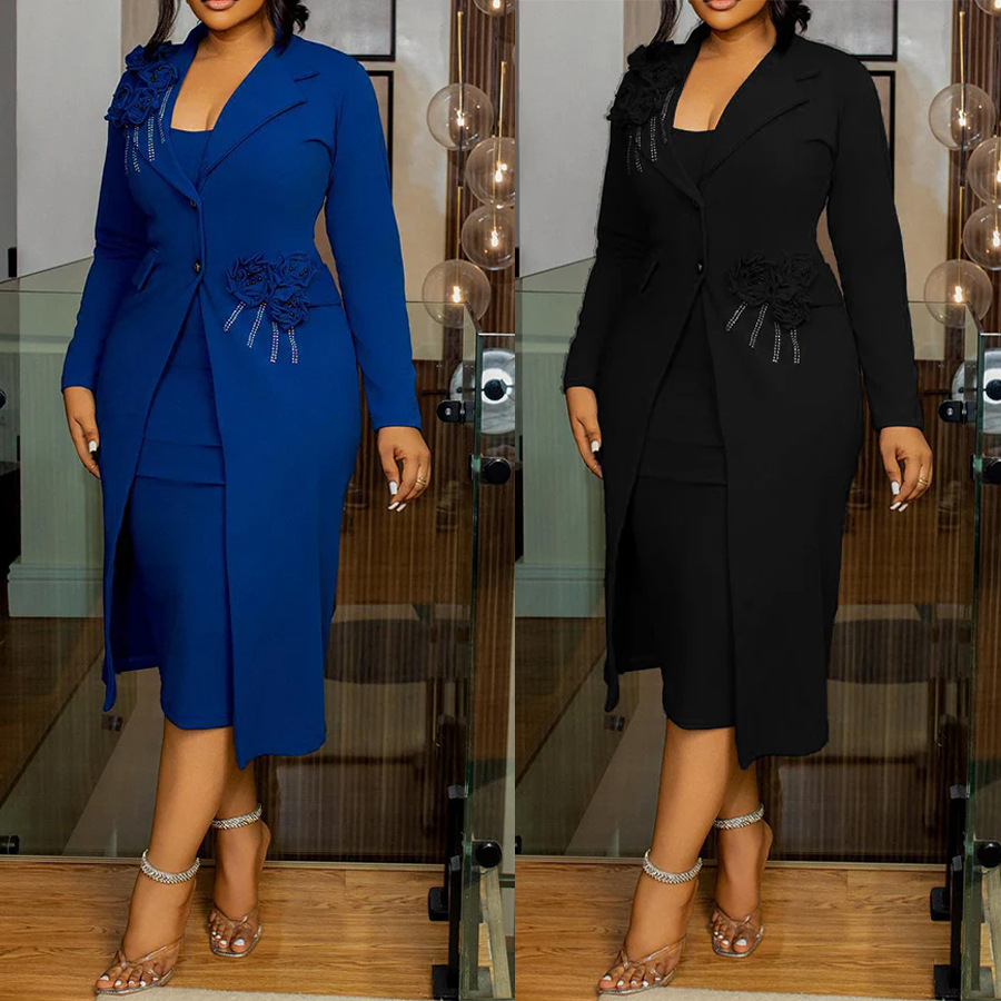 Femmes robe ensembles deux piè - Summer Clothing Work avis et prix
