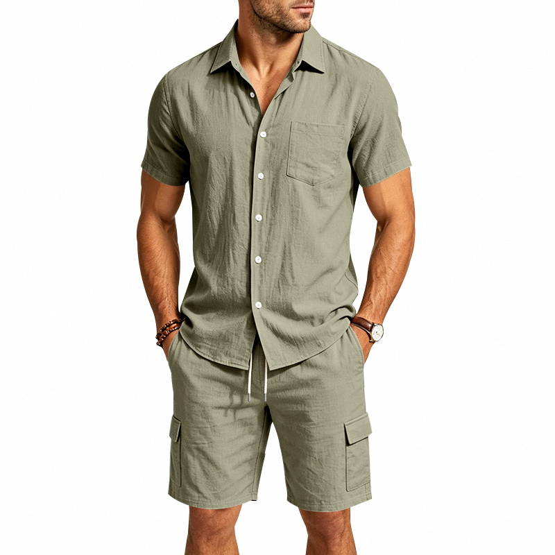 Ensemble deux pièces en lin am - Summer Clothing Line avis et prix