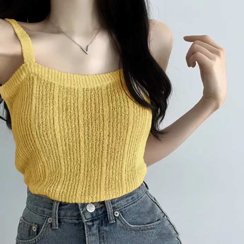 Haut caraco tricoté pour femme - Summer Clothing Teens avis et prix