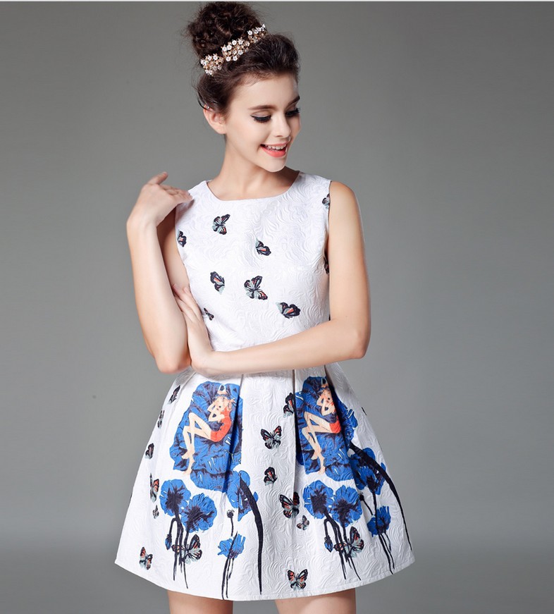 Robe d'été en jacquard pour fe - Summer Line Clothing Brand avis et prix